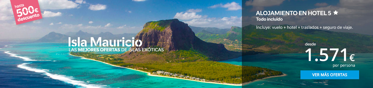 9 - Ofertas de viajes a Isla Mauricio